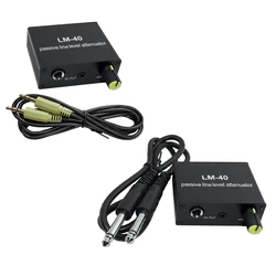 Audio Passive Attenuator,Line Output Signal Sound Card,Speaker,Microphone,Mic Port,High Low Level Converter