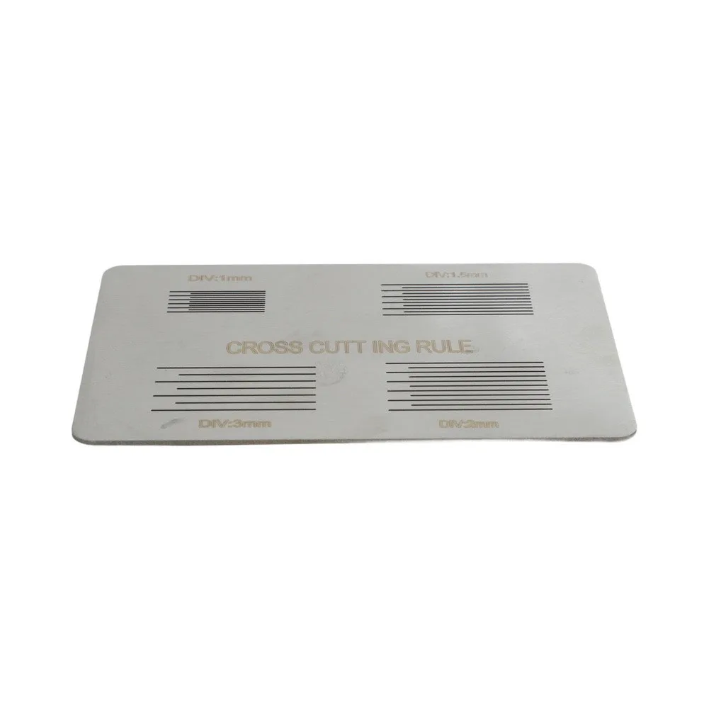 Stainless Steel For Cross Grid Adhesion Tester 100 Grid Scratch Board For Coating Paint Film Durability Testing Tool 20-35mm Len