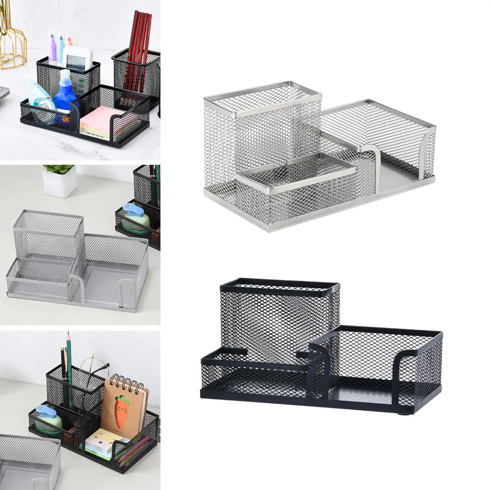 Imagem -04 - Mesa Organizador Pen Holder Pen Cup Decor Suprimentos para Desktop Papelaria Home