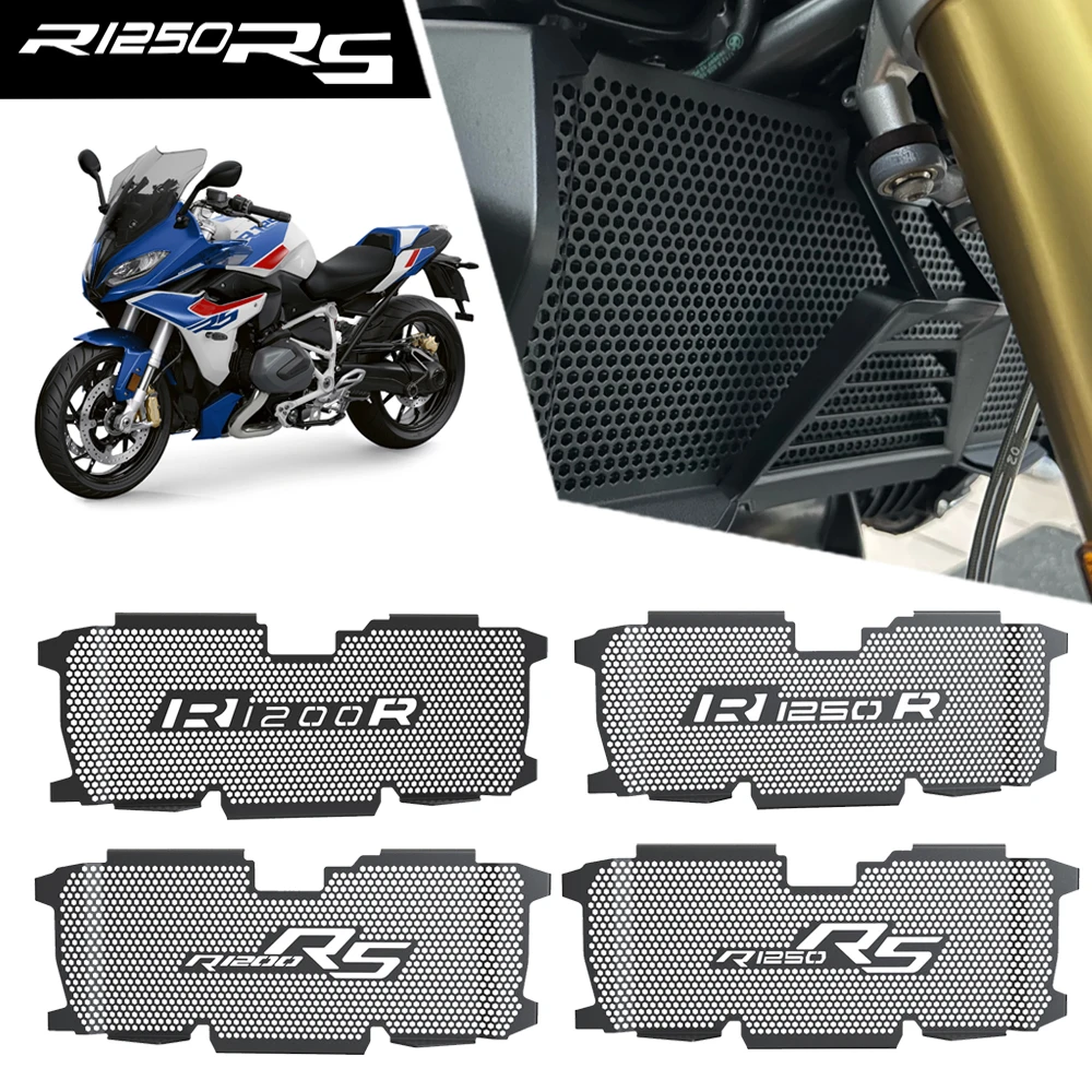 R 1200 1250 R RS Motorcycle Radiator Grille Guard Cover Protector For BMW R1200R R1200RS R1250R R1250RS R1250R Exclusive Sport