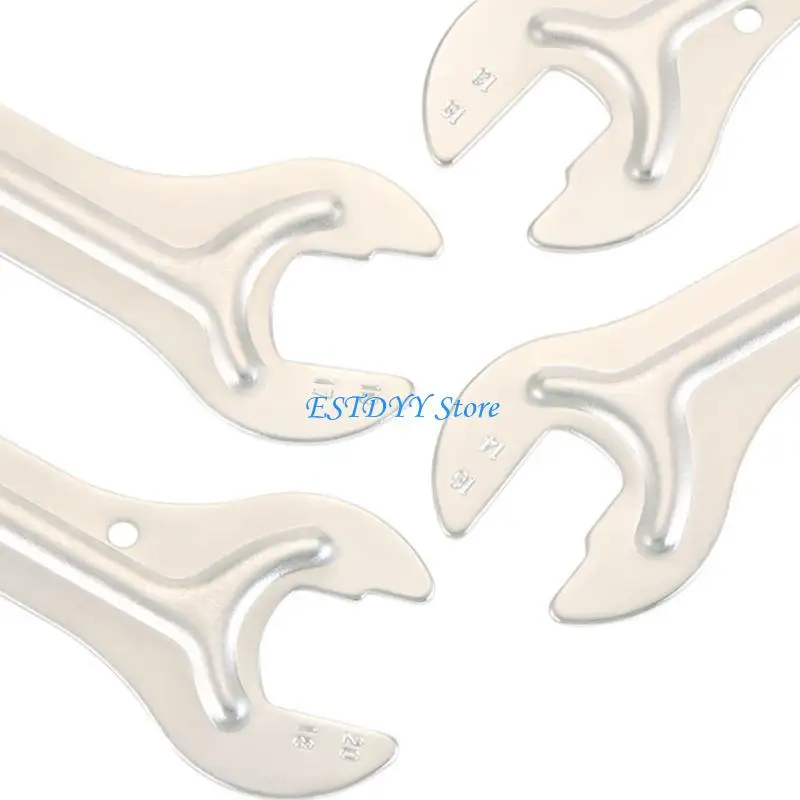 

G6DE Carbon Steel Bicycles Cone Spanners Ergonomic Cycling Tool Bike Pedals Removal for Mountain Bike