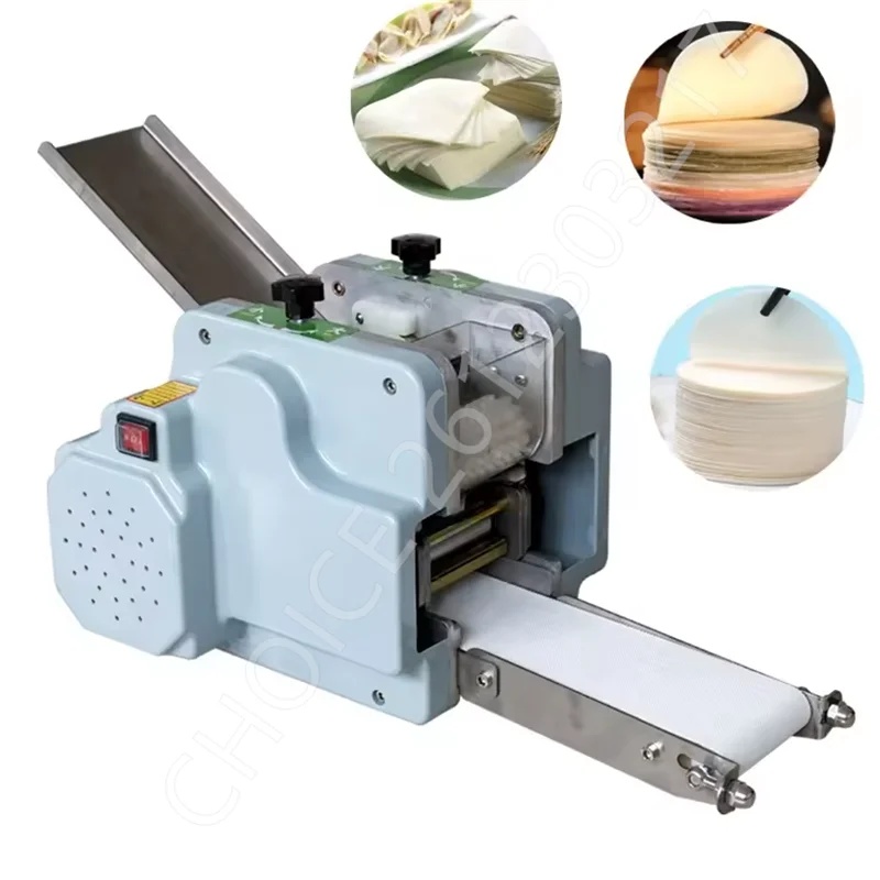 

Commercial Wonton Pi Making Machine Automatic Gyoza Skin Home Dumpling Wrapper Maker Round Moulding Machine Ravioli Square Skin