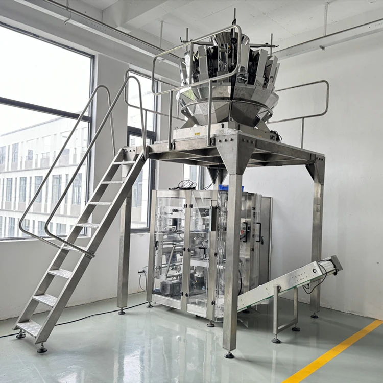 آلة التعبئة والتغليف CE JINTIAN PACK Vffs مصنع الأكياس البلاستيكية والحلوى والوجبات الخفيفة آلة التعبئة الأوتوماتيكية