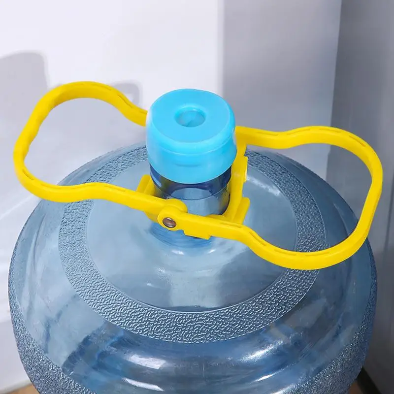 Portable Water Bottle Carrier Lifter, Alça ergonômica avançada garrafa de água potável, 5 galões