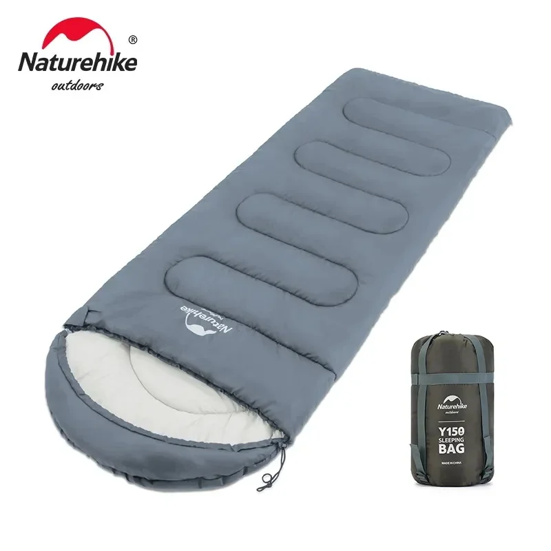 

Naturehike Y150 Sleeping Bag 3 Seasons Waterproof Ultralight Envelope Sleeping Bags with hood for Adults Camping Hiking Outdoor