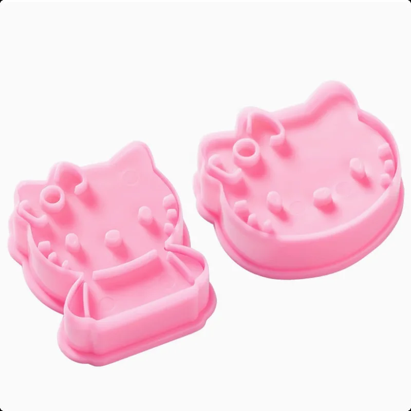 Cartoon pink cat cookie mold watermelon mold2Individual packaging for home useDIYPressing tool - view 3