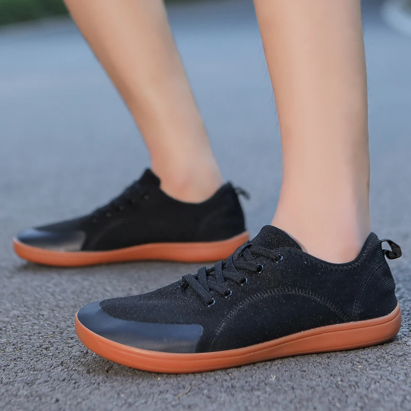 New Minimalist Barefoot Shoes Unisex Lightweight Breathable Zero Soles Wide Toe Men's Running Shoes Outdoor Casual Walking Shoes