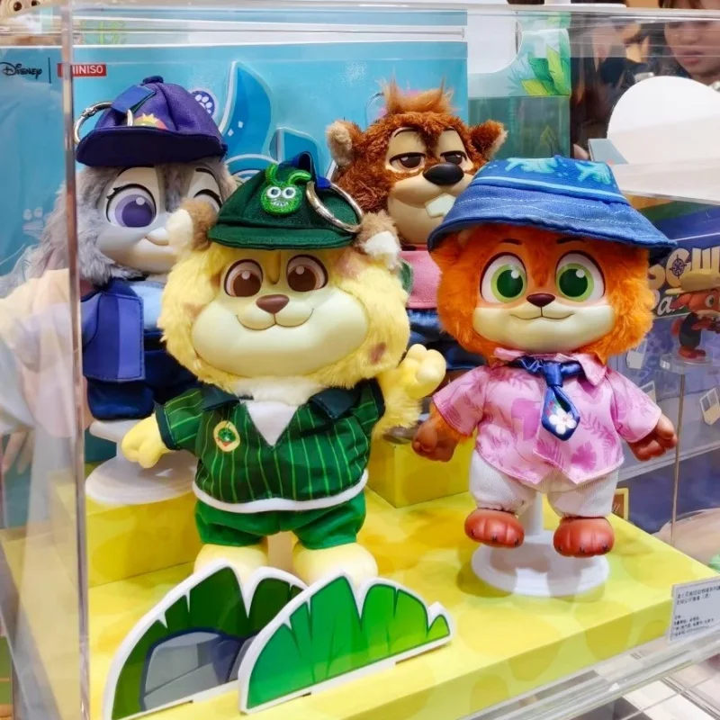 

Disney Zootopia 2, слепая коробка, оригинальный городской отдых, серия City Life, виниловый брелок, загадочная игрушка, коллекционный подарок, подарок-сюрприз