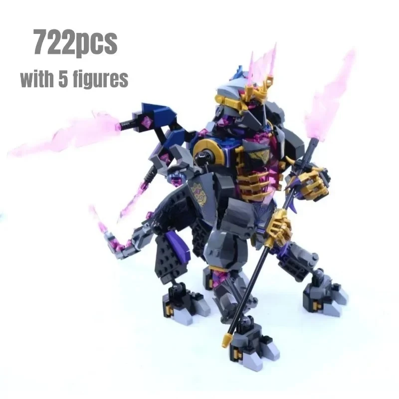 Full version Crystal Building Blocks Model King 722pcs Bricks Kids Toys For Children
