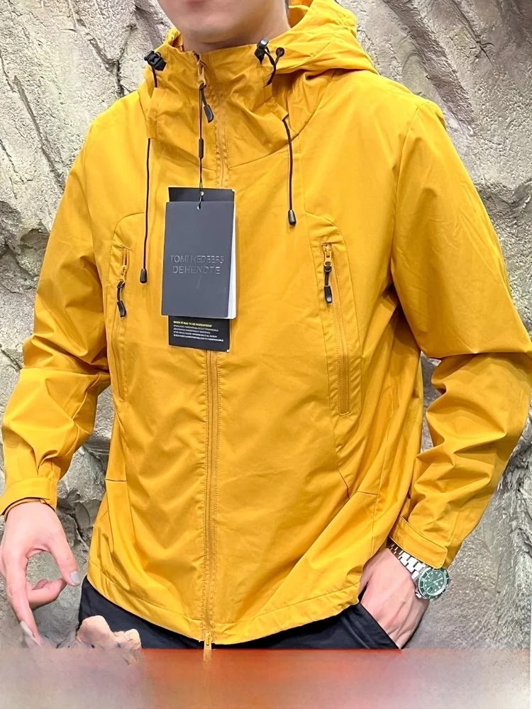 

Adjustable Double Door Outdoor Windproof Waterproof Jaet Youth Polyester Fiber Stand Fit Long Sve Zipper Closure Hooded