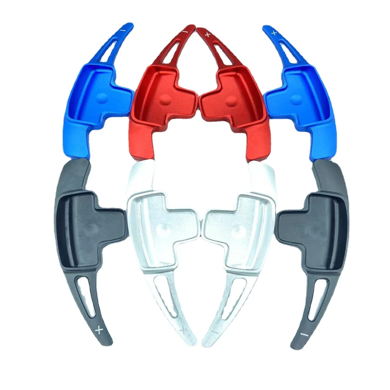 

Suitable for old Mercedes-Benz E-Class ML AB GLK SLK Class Shift Pallet Steering Wheel Interior Modification Aluminum Alloy
