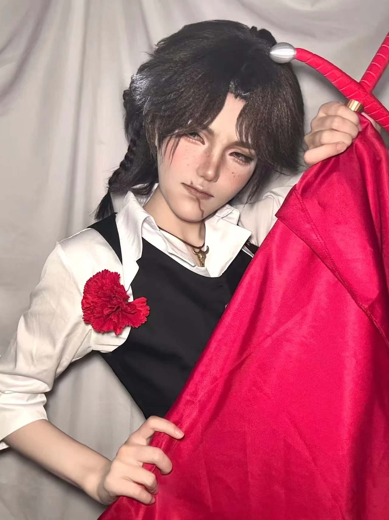 Men's Identity V Hernando Romero Matador Cosplay Costume Anime Game Bullfighter Outfit for Halloween Party Role Play view 5