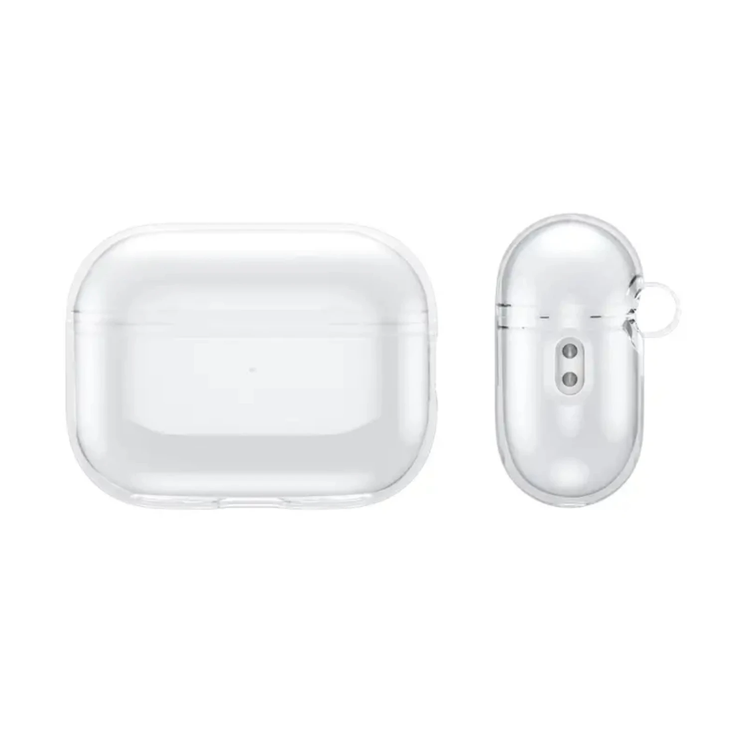 

2022 New Fashion Crystal One Piece Design Clear Case For Apple Airpods Pro 2nd Generation Cover