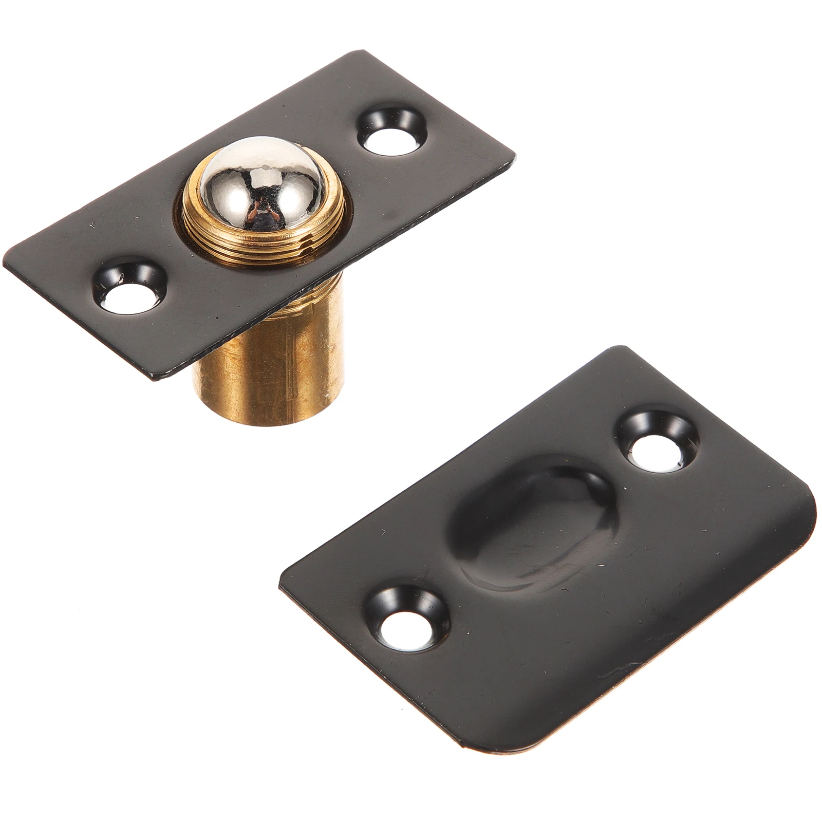 

1Set Stainless Steel Door Ball Catch Copper Invisible Durable Latch for Closet Cabinet Drawer Interior Door Hardware