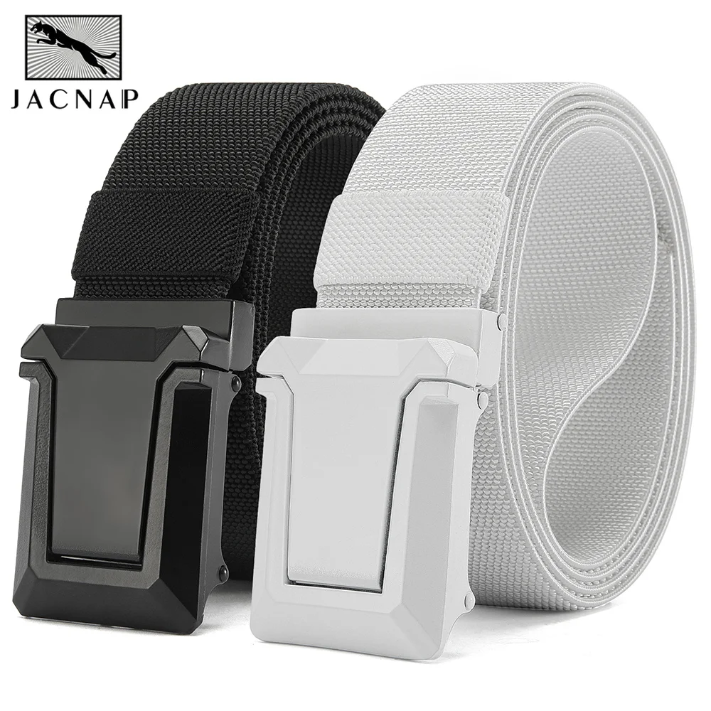 Automatic Buckle Light Comfortable Nylon Military Belt Outdoor Hunting Multifunctional Tactical Canvas Belt High Quality Men Bel