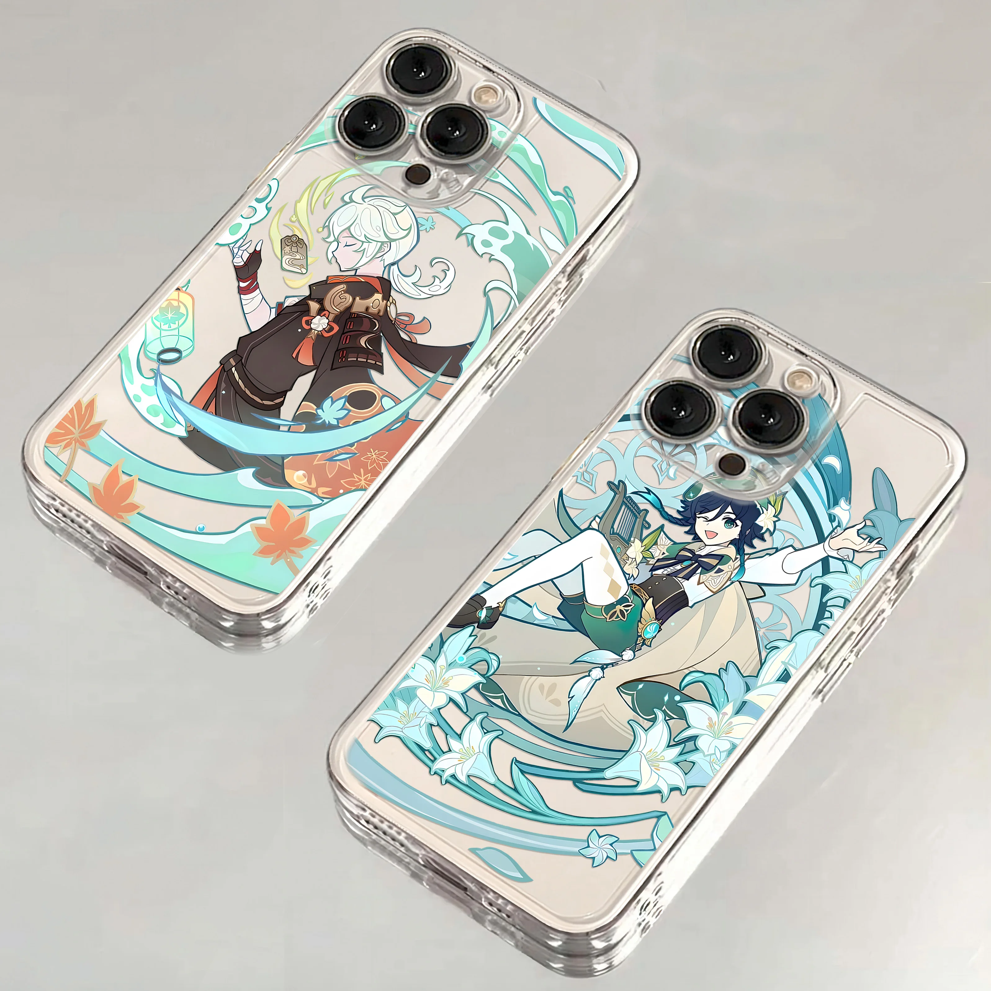 Hot Game Genshin Impact Phone Case For Samsung S25 S24 S23 S22 S21 S20 S10 FE Note20 10 Plus Ultra