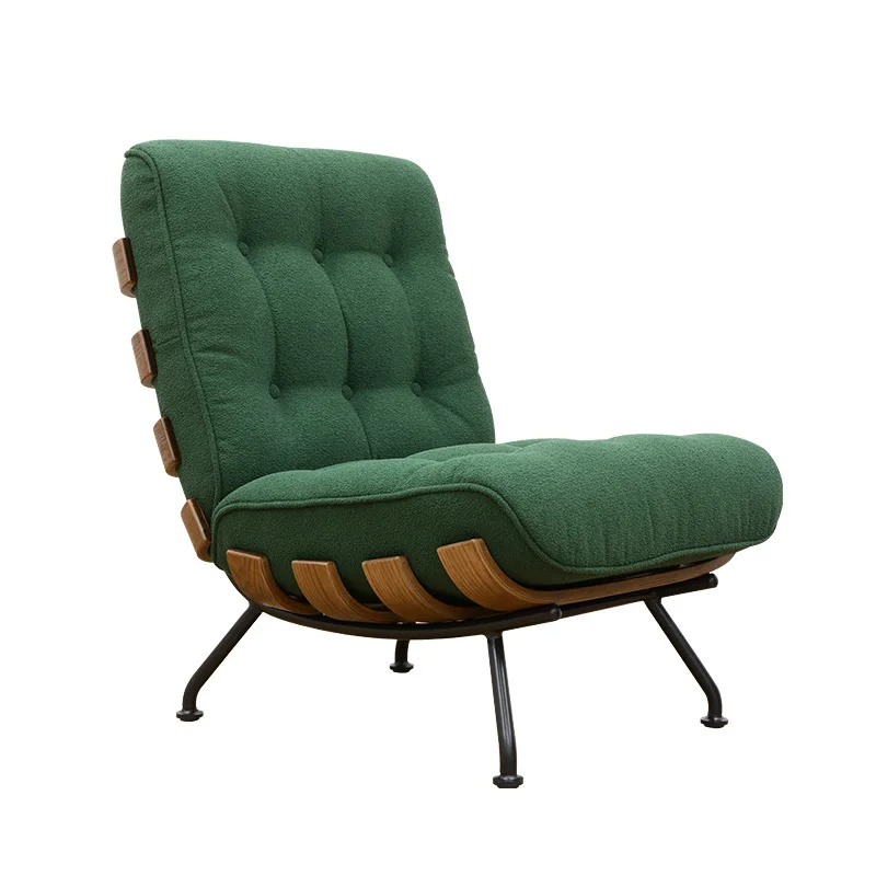 

One person sofa chair household living room bedroom leisure retro single chair B & B hotel minimalist sofa