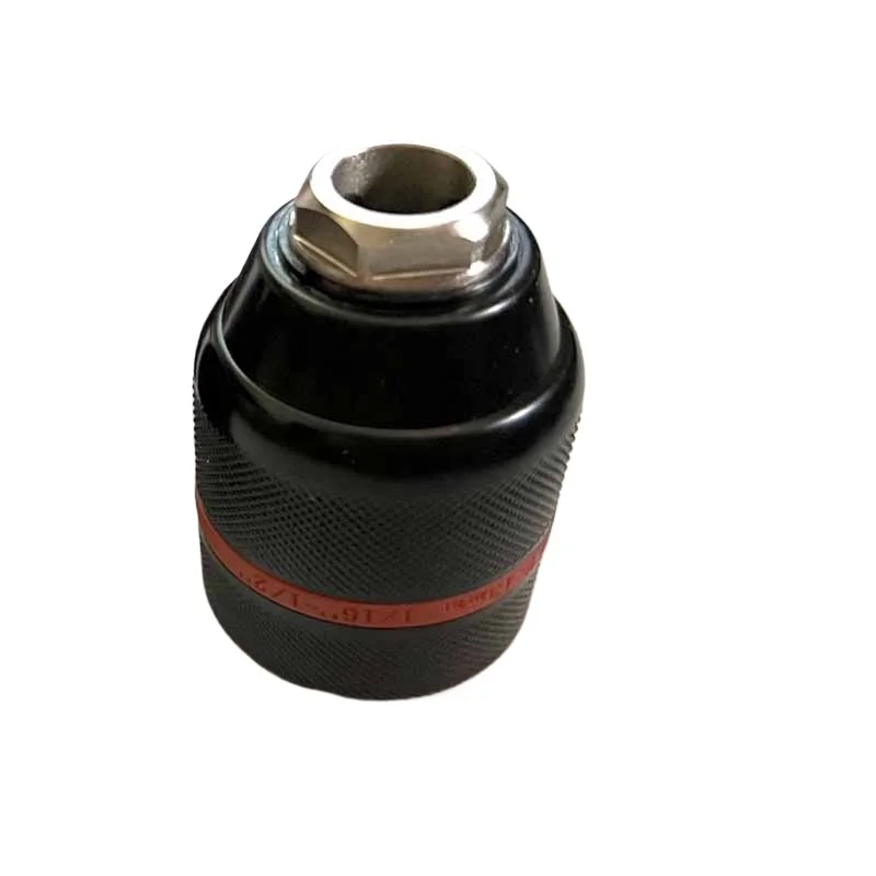 2-13mm Keyless Threaded Metal Drill Chuck, Hex Shank/SDS/Square Quick Grip Adapter, Chuck for Drill Bits Screwdriver Tap&Sockets