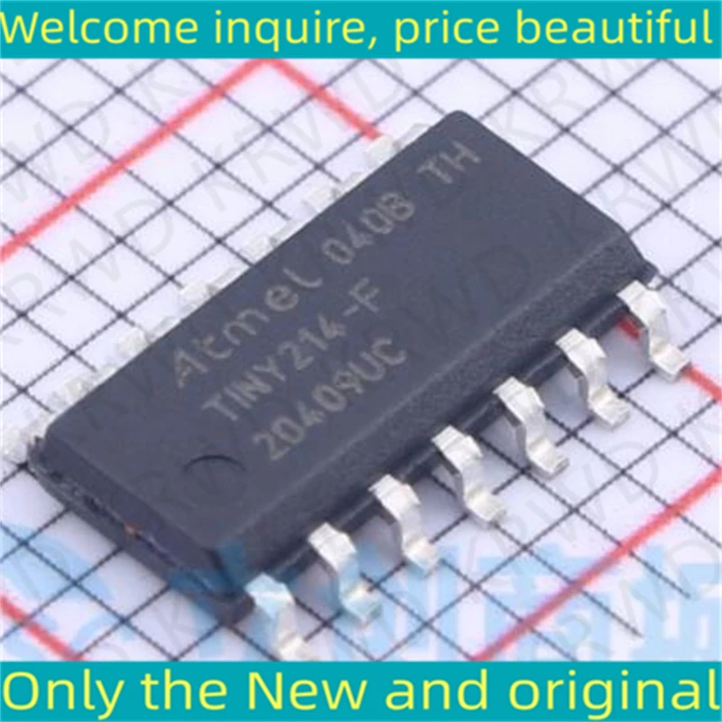 10PCS  TINY214-F New and Original Chip IC ATTINY214-SSFR ATTINY214-SSF ATTINY214   SOIC-14