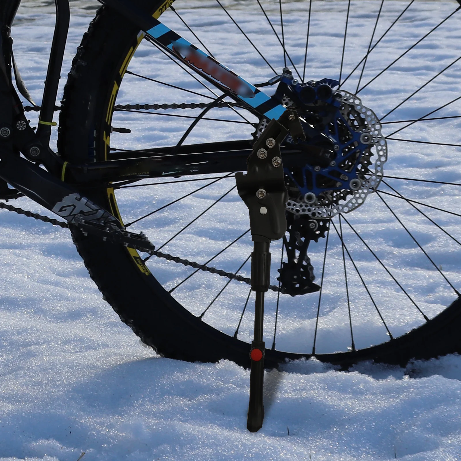 

Mountain Bike Alloy Kickstand Durable Bike Foot Support Stand for Repair Maintenance Accessory Replacement Parts