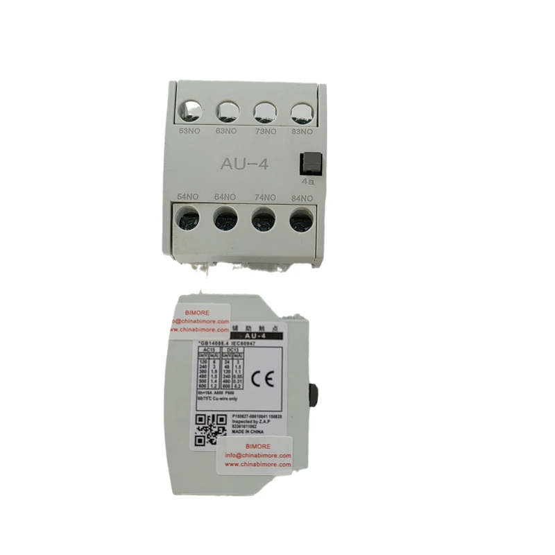 AU-4 AU 4 Elevator Auxiliary Contact 4NO Lift Contactor AU4