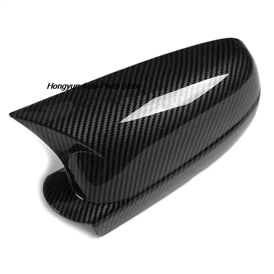 For VW Golf 4 MK4 1998-2002 Passat B5 Jetta Car Rearview Side Mirror Cover Sticker Wing Cap Exterior Door  Case Trim Carbon Auto