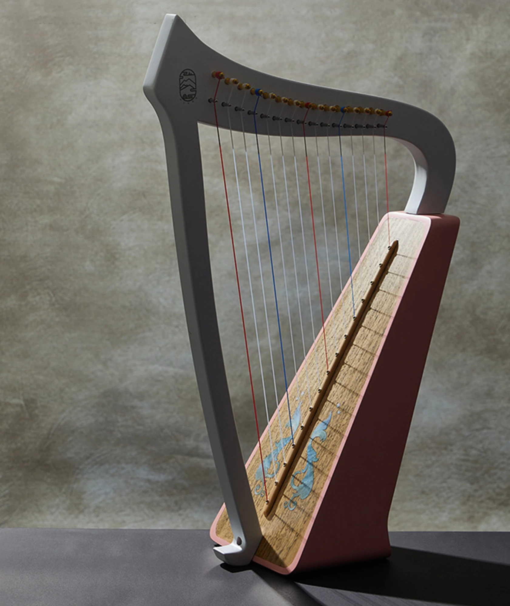 مصغرة 15 سلسلة القيثارة الصيني المعطر الخشب 15 سلاسل القيثارة الكبار الأطفال المبتدئين قيثارات القيثارات المهنية الآلات الوترية