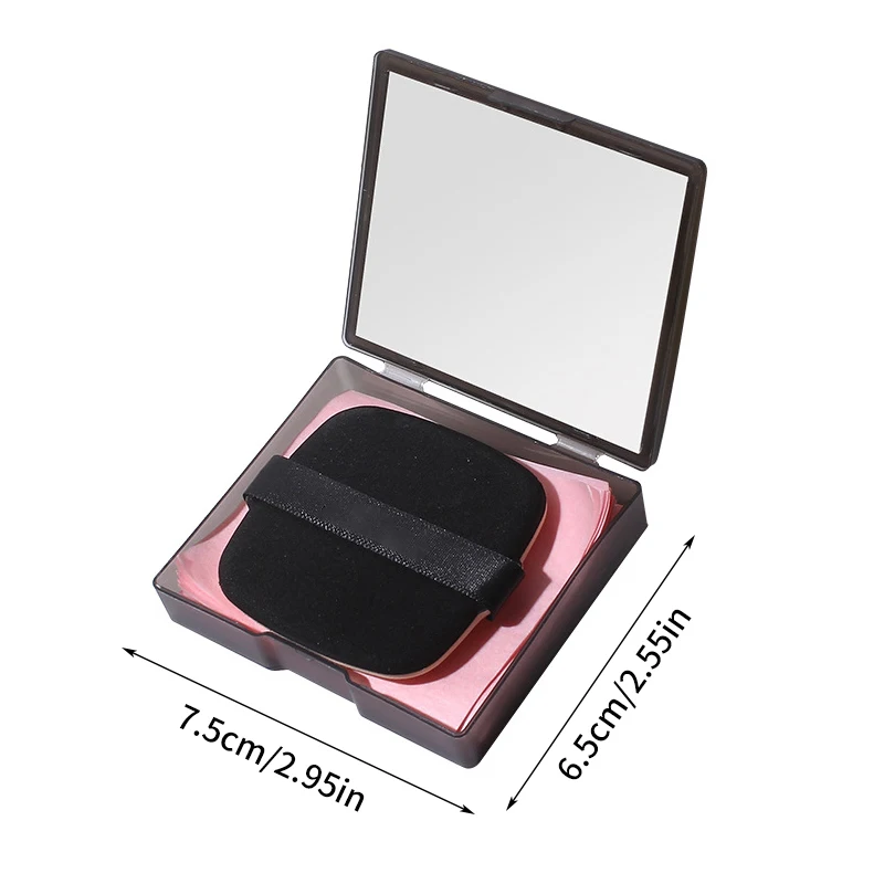 100PC bambusowe bibułki z lustrem pochłaniające pot makijaż Puff odświeżające przenośne zestawy narzędzi do kontroli oleju olejek do twarzy