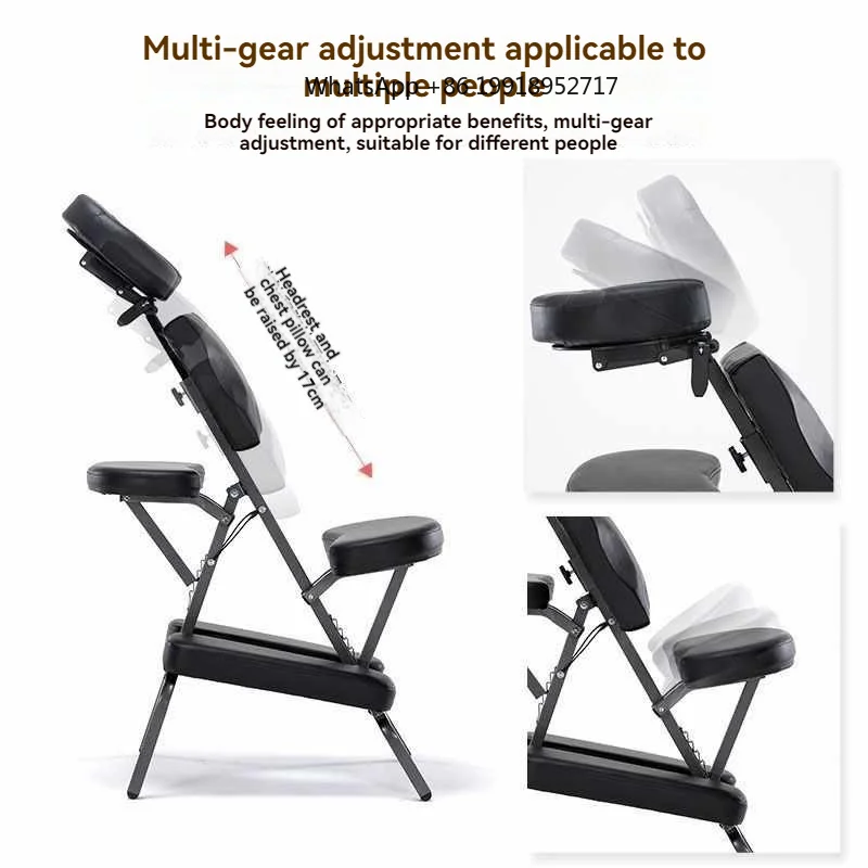 Acupuncture And Moxibustion Massage Salon Folding Adjustable Tattoo Chair Portable Health Chair Folding Beauty Bed