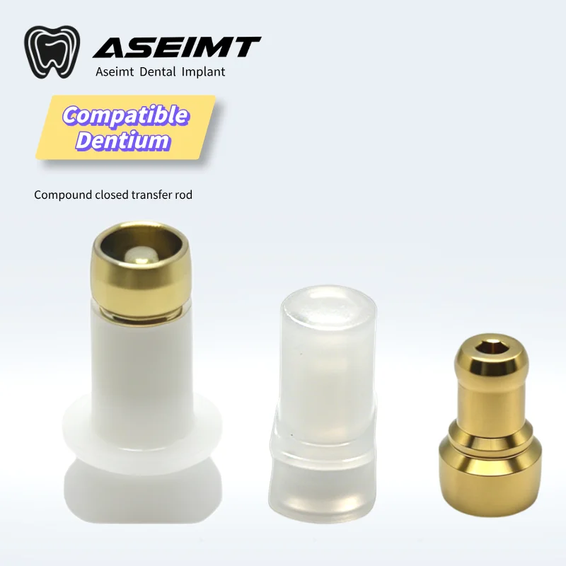 

compatible Dentium Dental closed transfer rod positioning cap special fitting for stomatology of denture processing factory