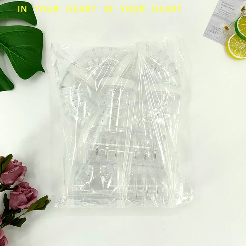 【X】Multifunctional Hamster Cage Accessories Hamster Pipeline Plastic Training Playing Tools External Tunnel Hamster Toys