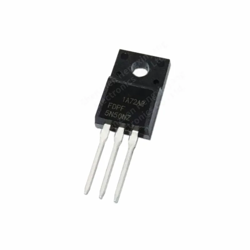 10PCS in-line FDPF5N50NZ 5N50NZ 4.2A/500V N-channel MOS FET in TO-220F package