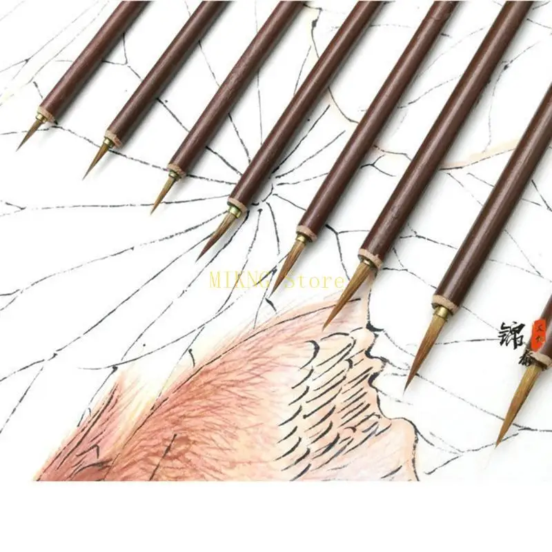 Schreiben von Pinselhaken Line Sorgfältiger Stift für Studenten und Anfängerpakete mit 3 besten Verkauf