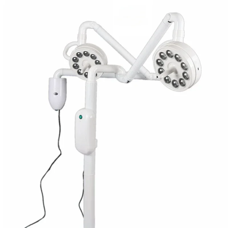 MT MEDICAL Wall-Mounted LED Surgical Exam Light  Shadowless Lamp With Operating  Arm