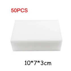 50pcs White Magic Melamine Sponge Eraser Kitchen Office Bathroom Clean Accessory/Dish Cleaning Nano 100*70*30mm