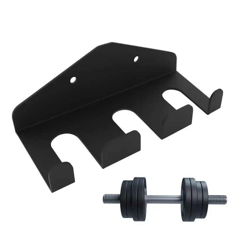 

Barbell Hanger Vertical Barbell Wall Holder Home Gym Equipment Wall-Mounted Weight Stand for Gym Training Room Garage Dumbbells