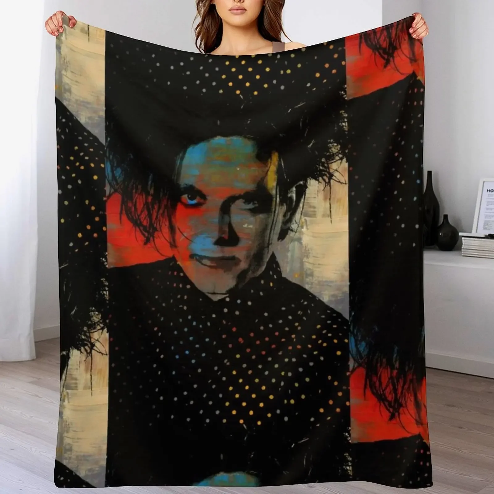 

Robert~~Smith Throw Blanket Thin Soft Blanket for Summer Night Sleeping