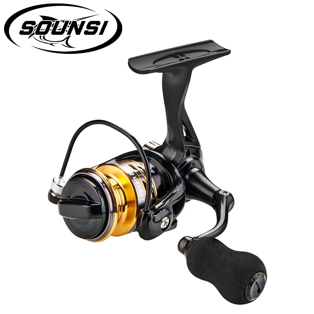 

SOUNSI Tycan Full metal micro-spinning wheels mini fishing reels ultra-light fishing reels lure reels