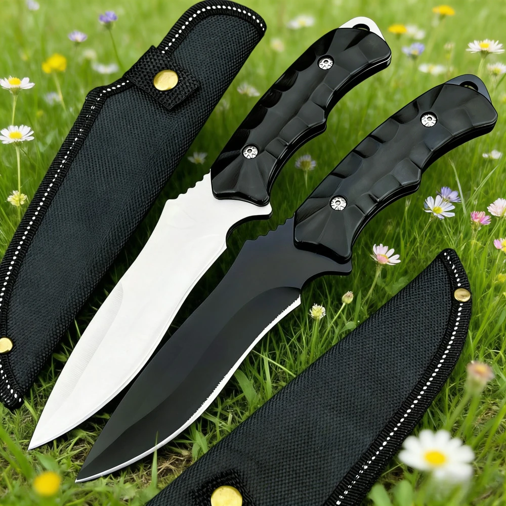 faca-fixa-leve-e-duravel-k603-para-atividades-ao-ar-livre-lamina-5cr13mov-cabo-de-aluminio-facas-para-pesca-selva-e-camping