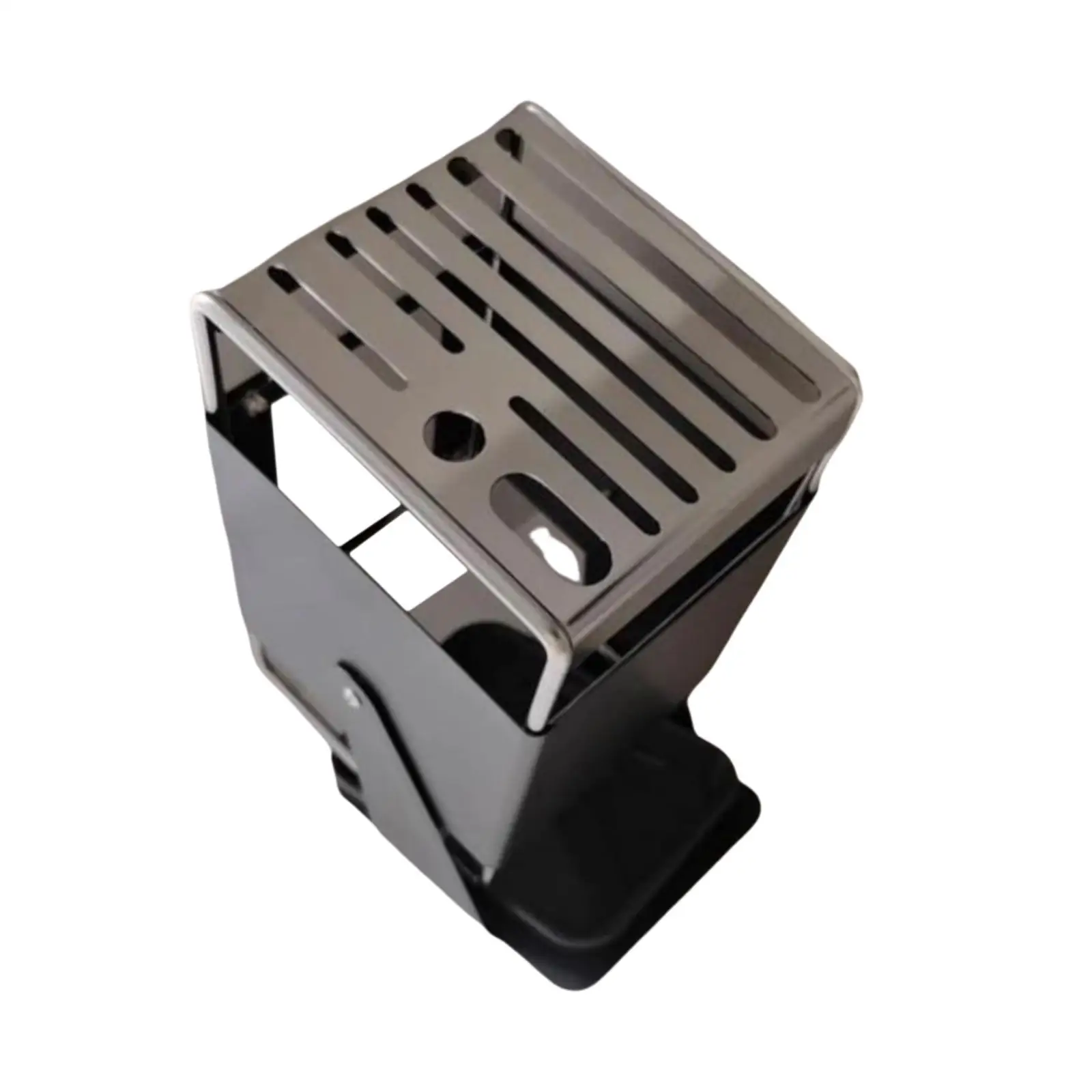 Modern Kitchen Knives Block Multifunctional Rustproof Knife Organizer with Rotating Base for Utensil and Knife Storage