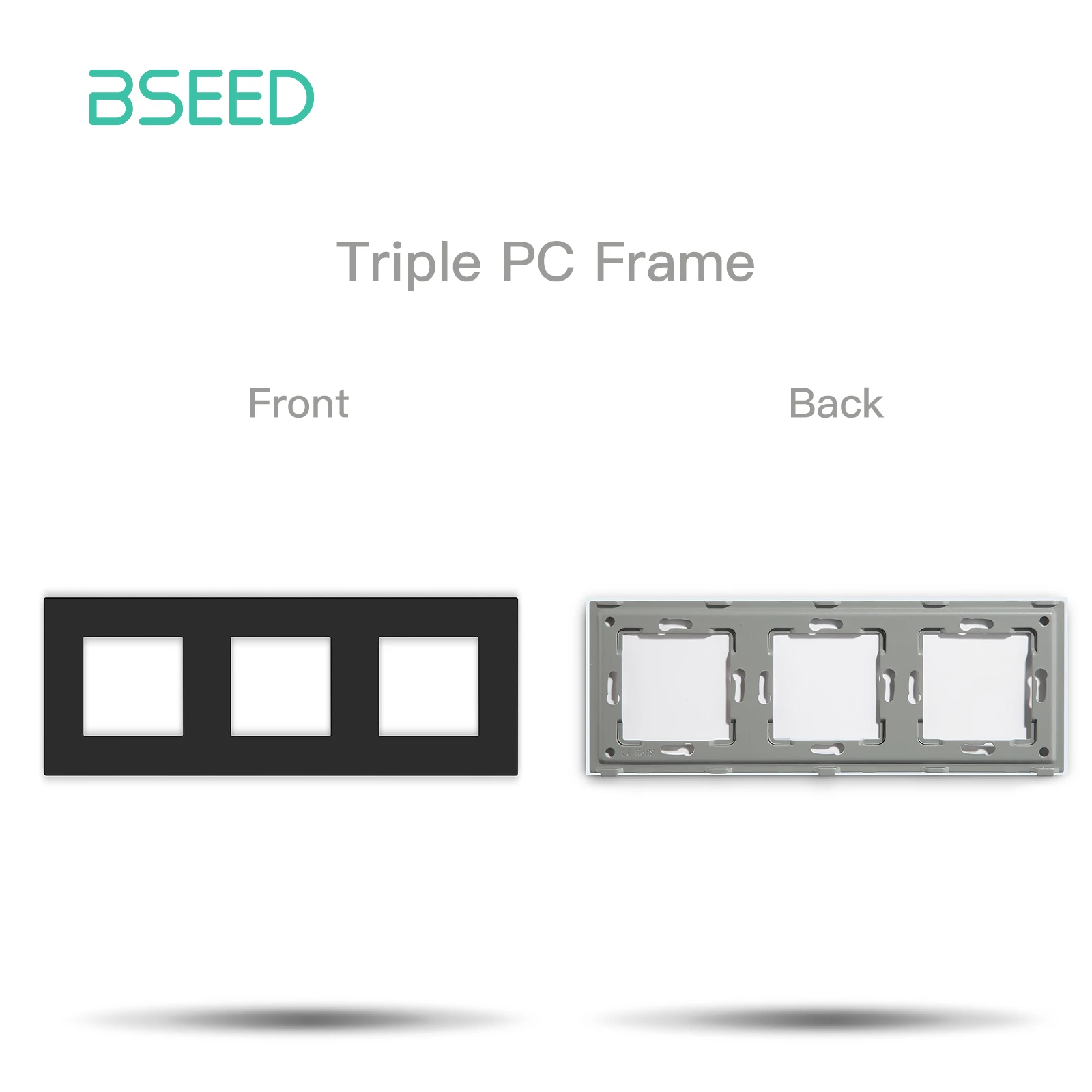 BSEED EU Wand Kunststoff Panel Mit Doppel Internet Buchse CAT5 RJ45 ST TV USB Funktion Teile Steckdose DIY Kostenlose Kombination