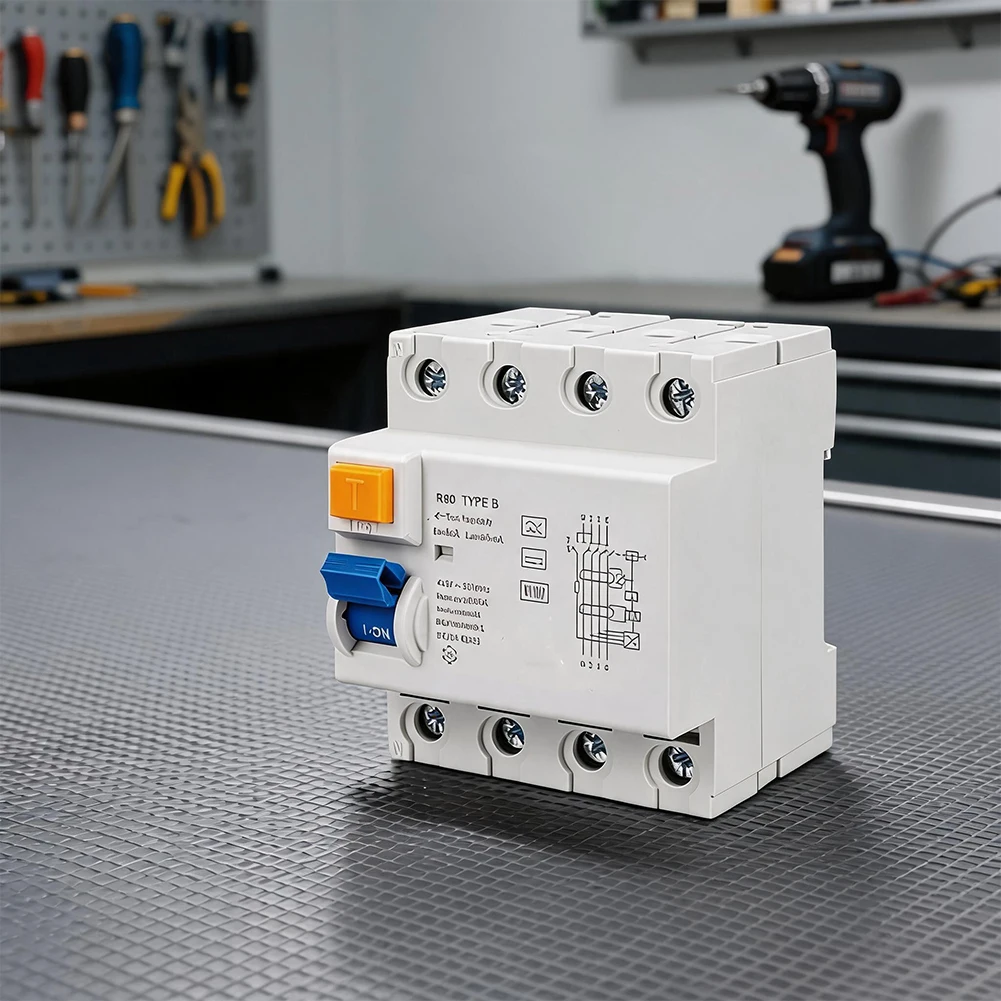 Type B DC 100A Residual Current Breaker for New Energy Charging Applications Requiring Precision 30mA Tripping