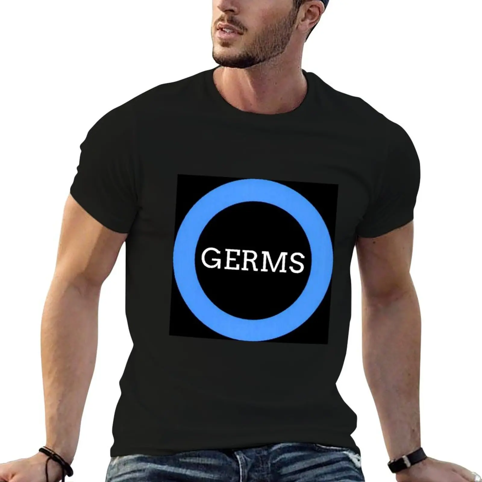 The Germs T-Shirt Casual Graphic Print Tee
