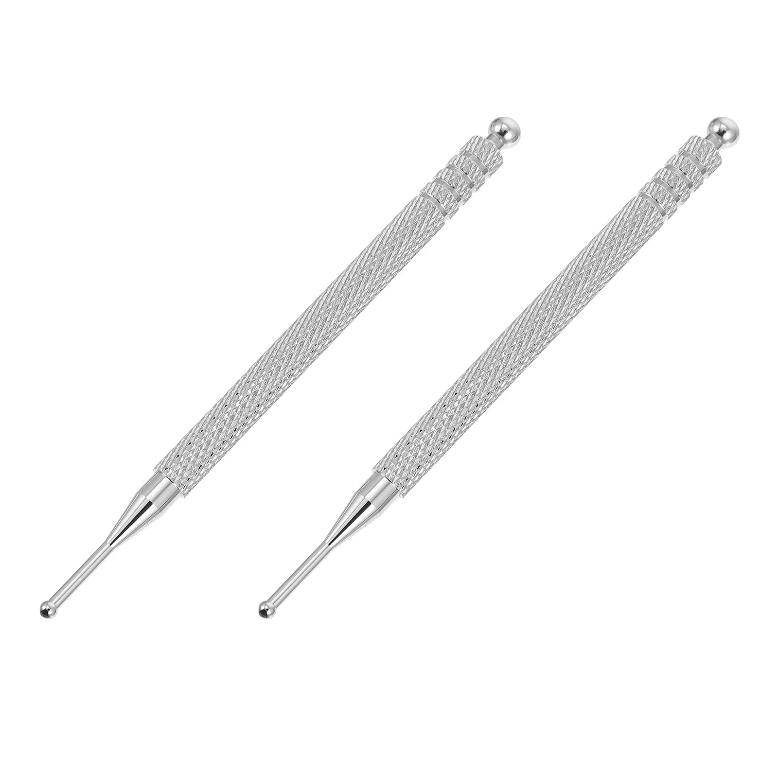 

2 шт., массажная палочка для ушей, медный материал, точечный массаж, ручка для лица, ушей, тела, путешествия, массажный стержень, скребковая палочка