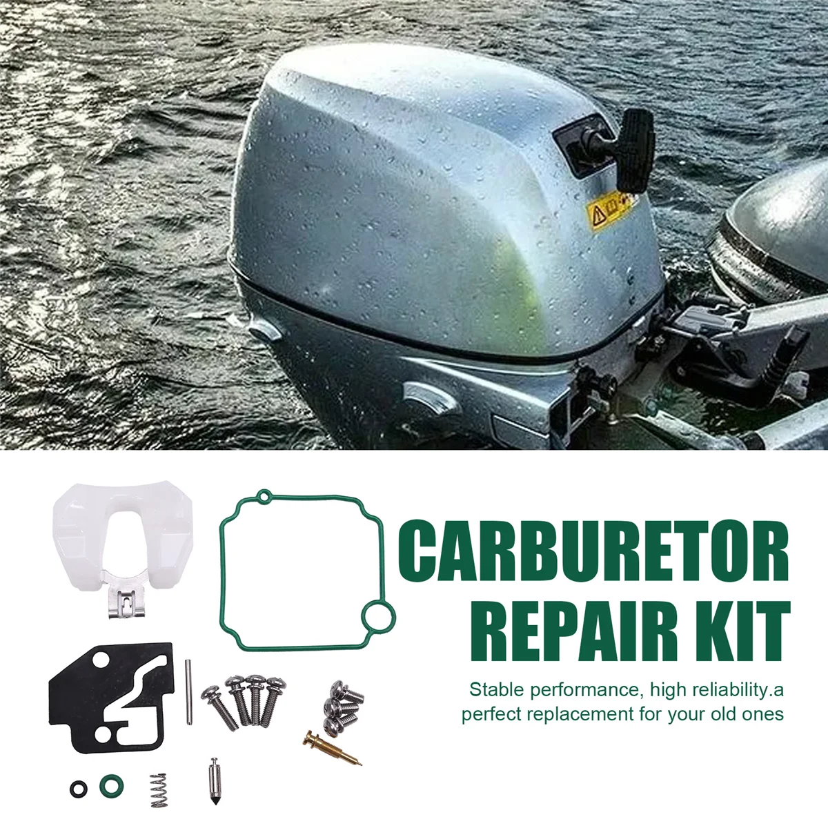 Kit di riparazione carburatore motore barca 3V1-87122-0 3V 1871220   3V 1871220 M per motore fuoribordo Tohatsu Nissan 4 tempi 8HP 9.8HP—L49A