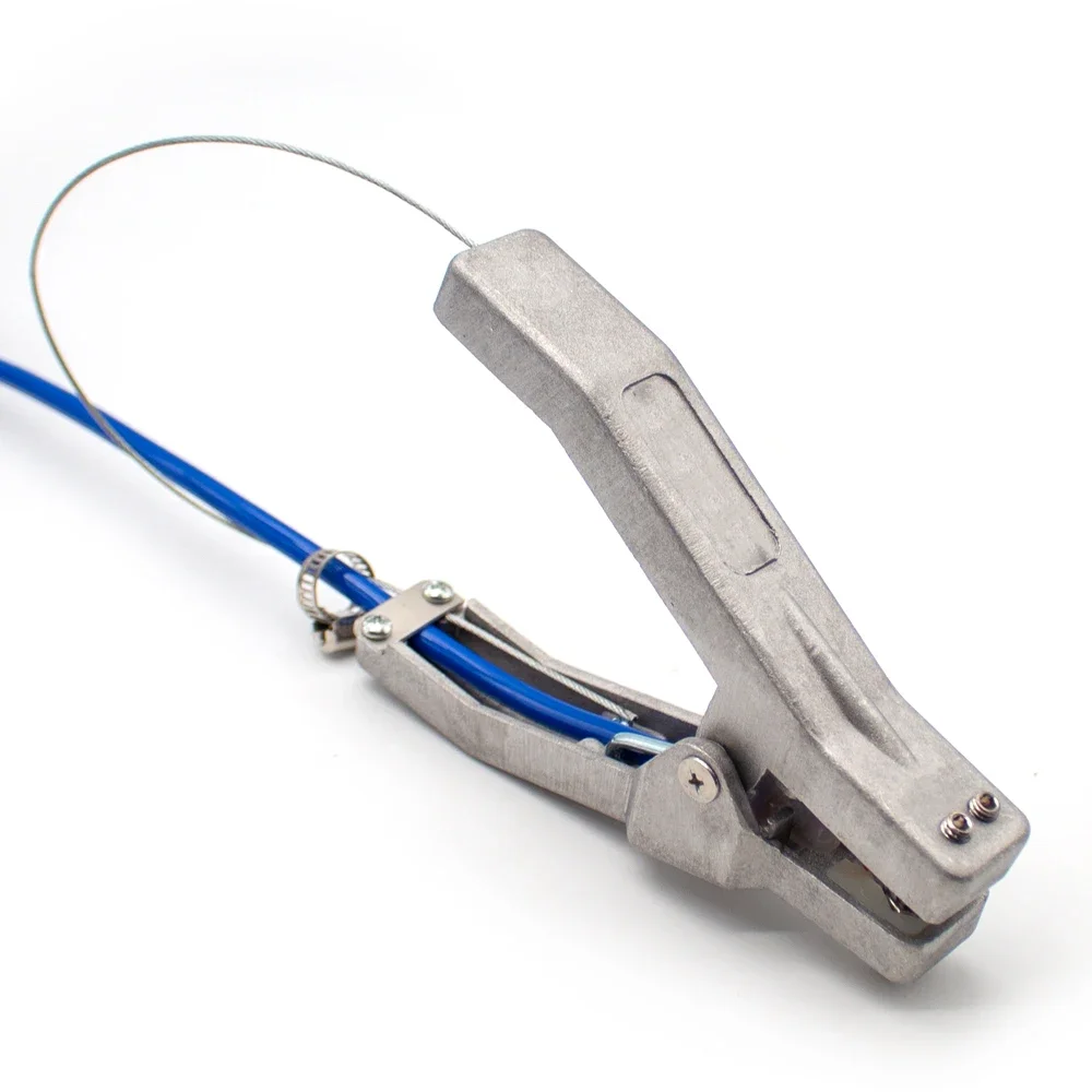 5M Anti Static Grounding Wire Static Grounding Clamp Grounding Assembly 2 Aluminium Alloy Clips for Removing Tool