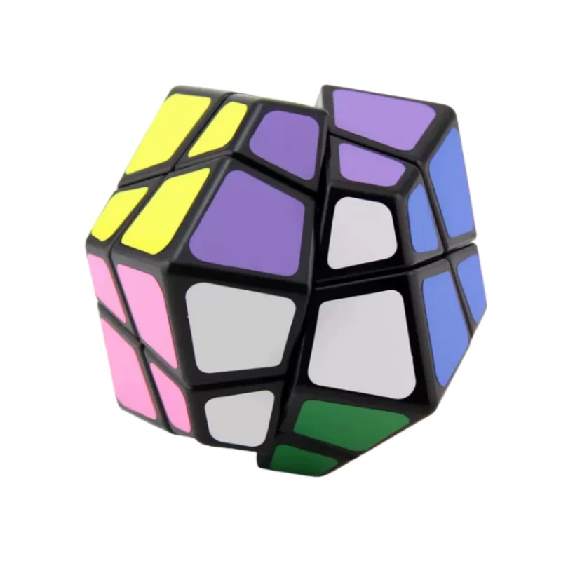 Lanlan skewb dodecaedro cubo forma estranha cubo mágico profissional quebra-cabeça brinquedos crianças presente magico cubo quebra-cabeça