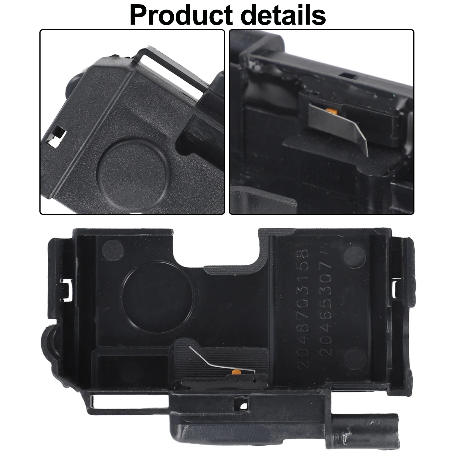 Anti Theft Limit Switch A204870791064 For Mercedes-Benz W204 Black ABS Car Door Lock Sensor Replacement Auto Interior Parts