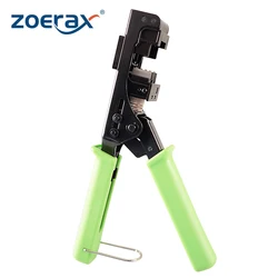 ZoeRax 90 Degree Keystone Jack Punch Down Tool Specific Modular fit CAT5/5e and CAT6/6A Adapter Fast Termination Crimper