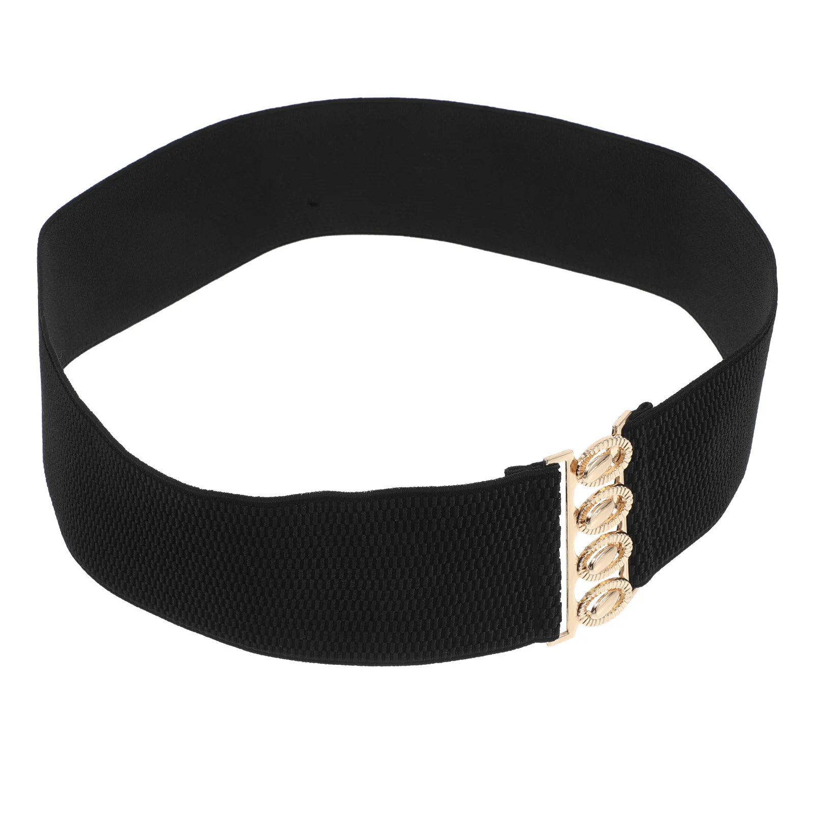 Elastic Wide Waist Belt Adjustable Stretch Comfortable Corset Thick Belt Women Fancy Belts for Dresses Vintage